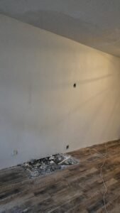 Muur stuken door Sloophelden